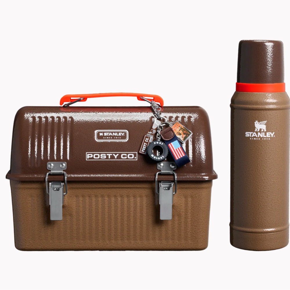 Stanley Brown Lunchbox and Thermos Combo